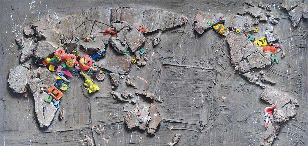 近视900度的冷军,画家冷军有没有上过学