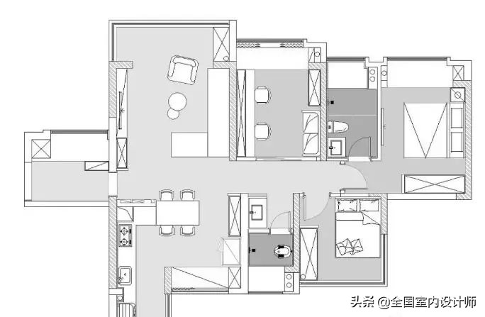 北欧榻榻米风格装修卧室效果图,简约北欧风榻榻米卧室的效果图