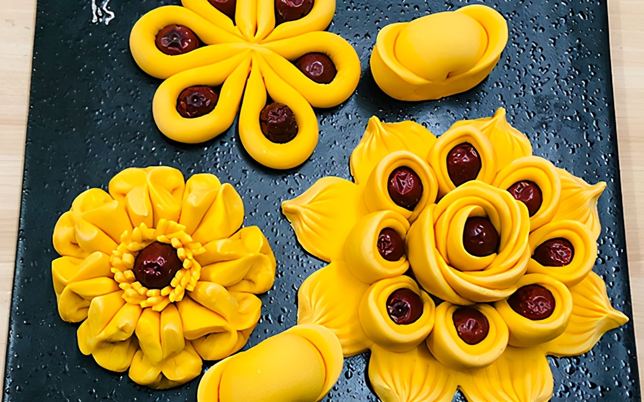 快过年了，教你做枣花馒头，5种做法个个颜值高寓意好，蒸蒸日上