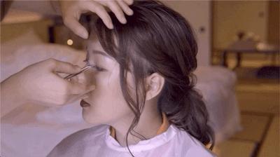 日系化妆教程石原里美,日本化妆师给徐老师化成石原里美
