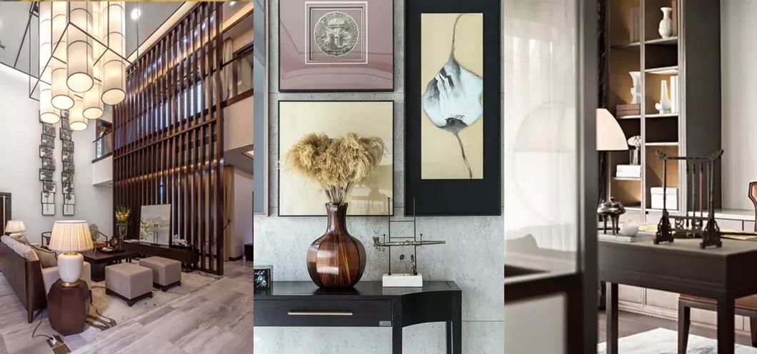 海棠木实木家具系列,海棠木新中式