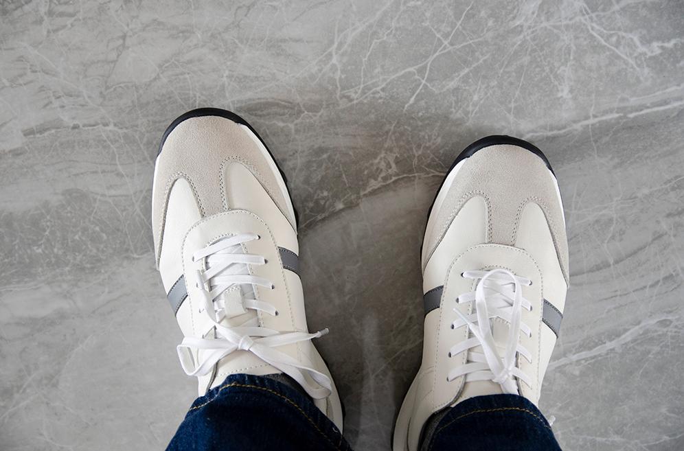 头层牛皮德训鞋测评,让男士穿着舒服的鞋