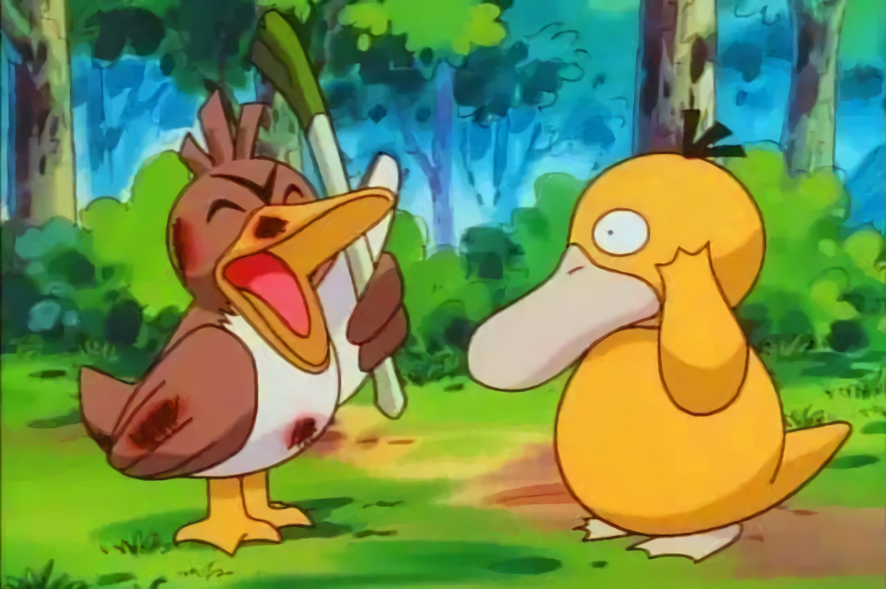 万万没想到神奇宝贝,神奇宝贝大葱鸭和可达鸭