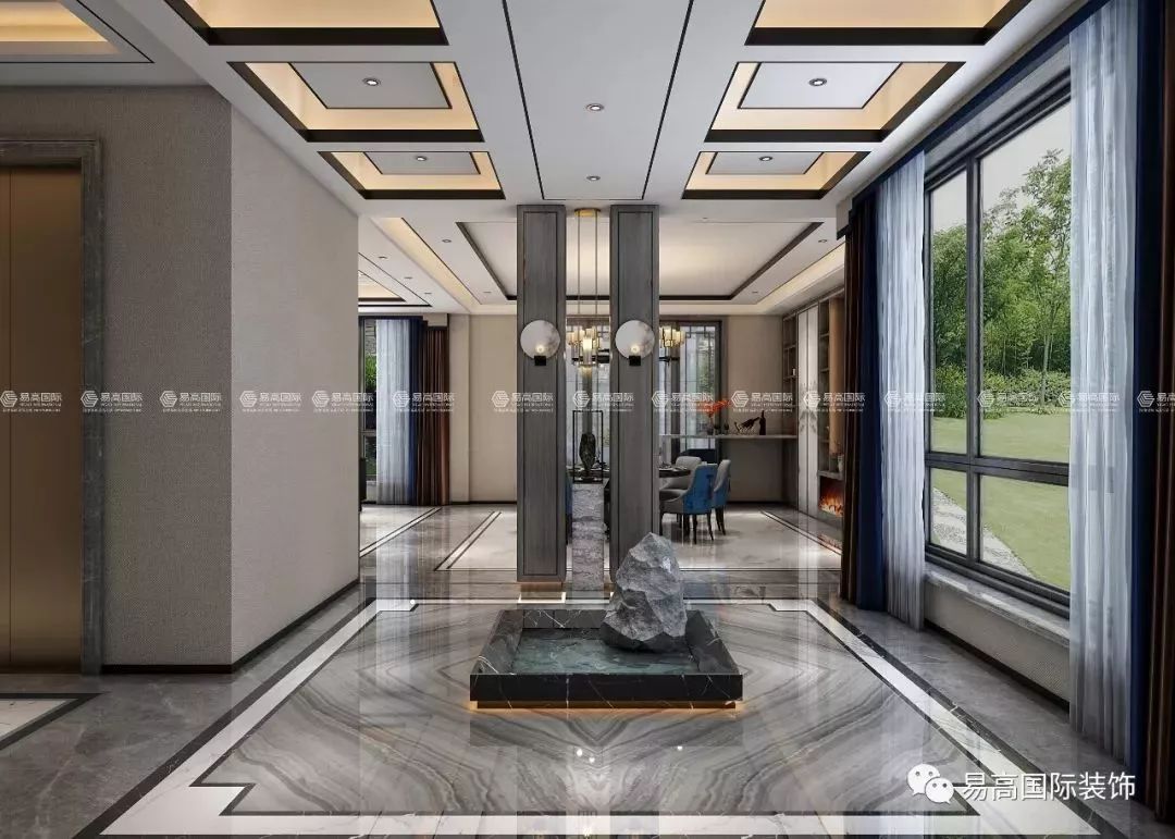 「首发」易高国际|华海·湖滨会馆446㎡中式，年轻就要时尚