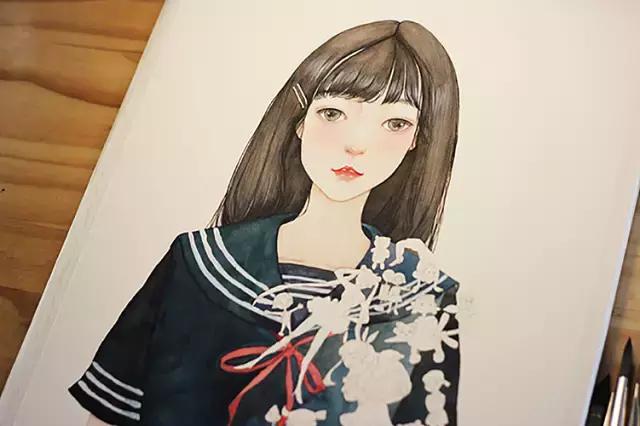 自己做ins插画卡片少女心 (少女心简单插画可爱小图案)