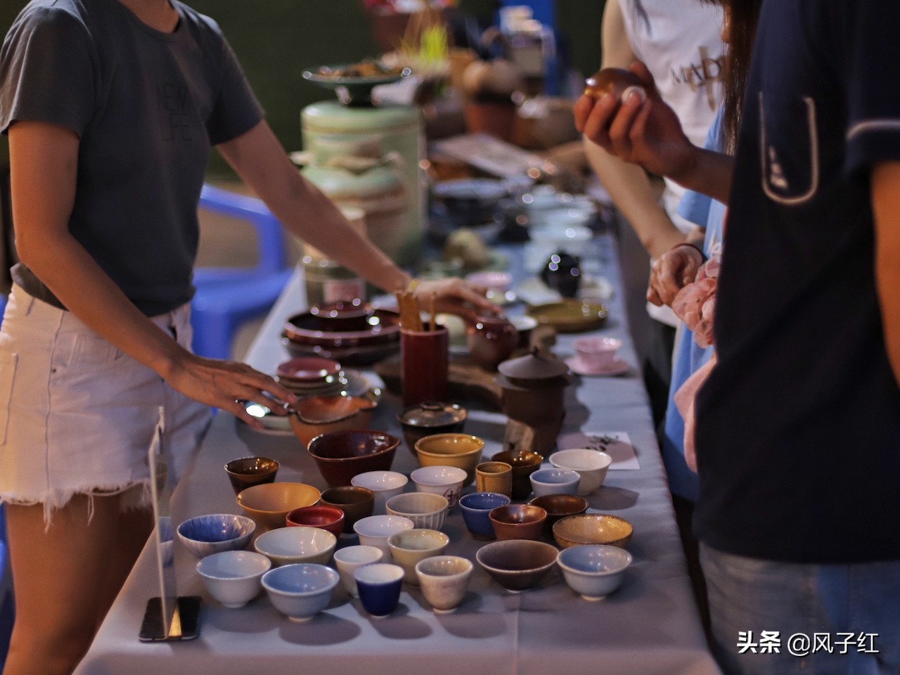 绍兴上虞中华孝德园夜市,绍兴网红打卡地夜市