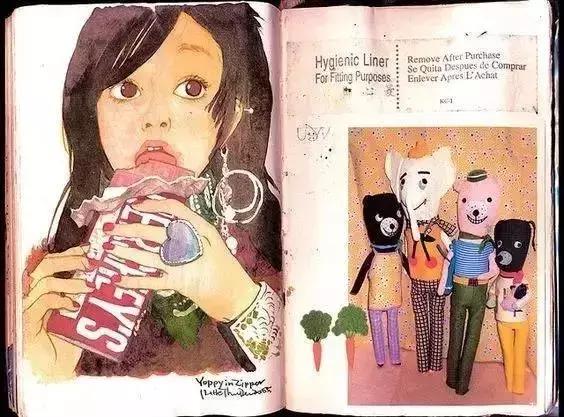 不务正业、跳钢管舞的她靠画羞羞画撩到46万粉丝，画作撩性格酷