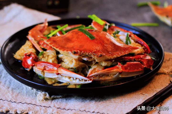 梭子蟹一次吃不完怎么保存和保鲜,冷冻梭子蟹炸着吃会空壳吗