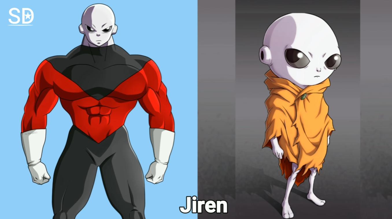 龙珠人物成年、童年对比图：萌娃悟空和悟饭！反派团个个是沙雕