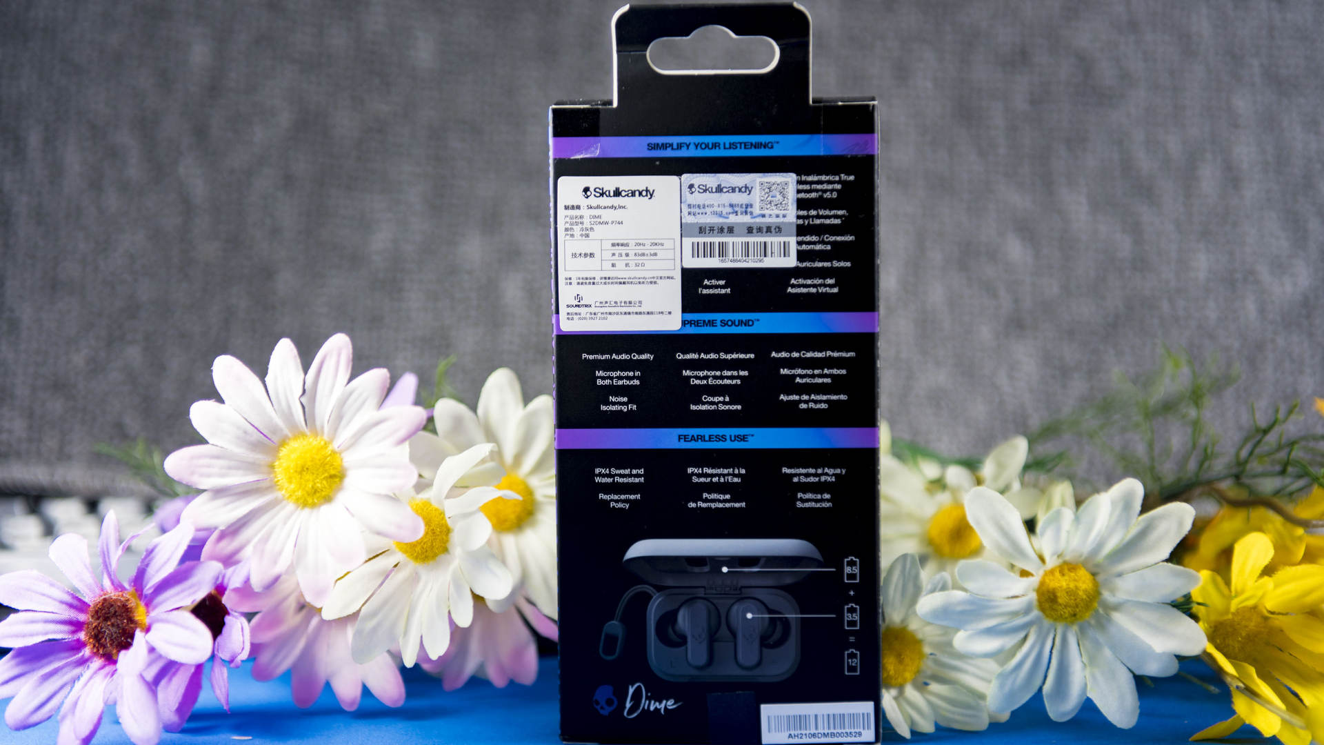 有个性、不简单，骷髅头SkullcandyDime迷你豆真无线耳机