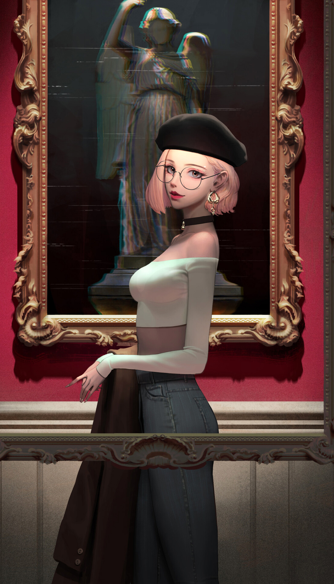 服饰穿搭小插画,30幅插画和你探讨如何时尚穿搭