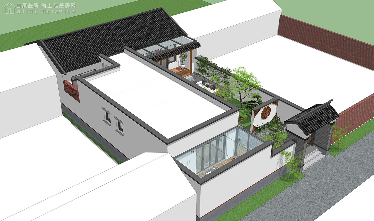 10000平新中式大户型合院别墅,还有哪些值得推荐的中式别墅