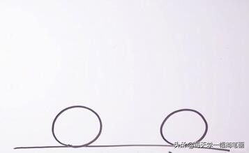 简笔画简单易学幼儿小汽车,最简单的小汽车简笔画步骤