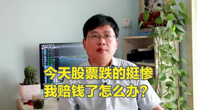 股票跌了我买的股票是怎么赔钱的,股票跌惨了说说