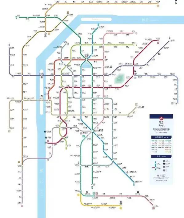 南京地铁发展史2005到2050,南京地铁简史