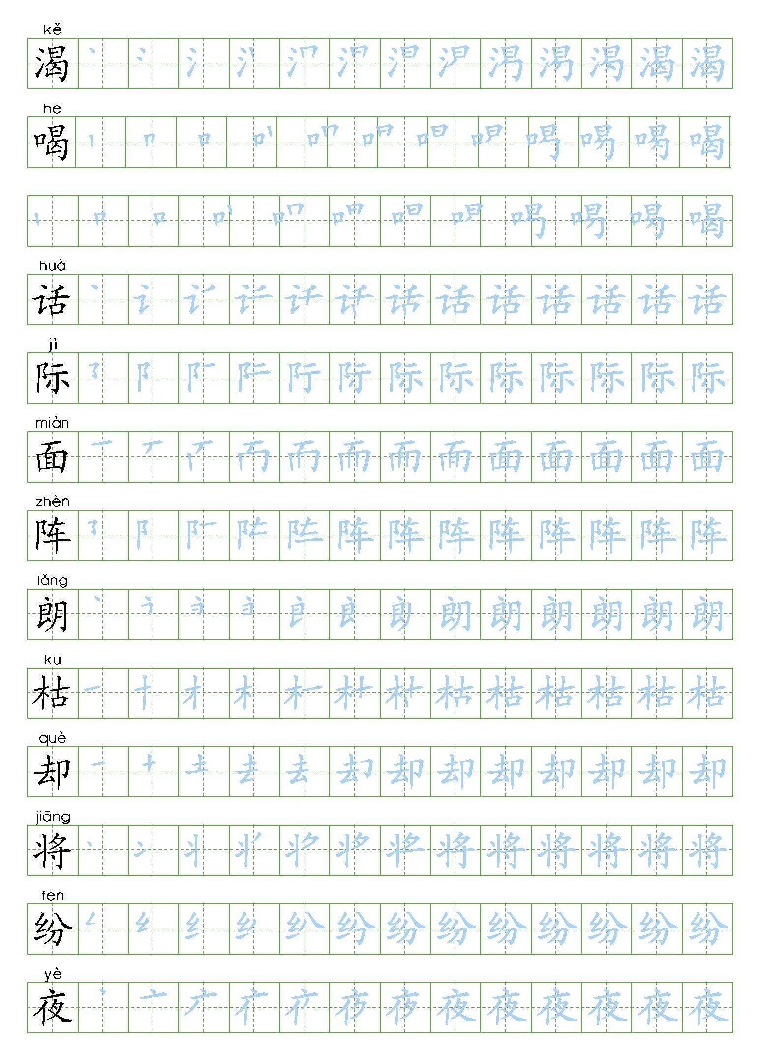 人教版语文二年级上册知识点复习,暑假二年级上册语文预习重点归纳