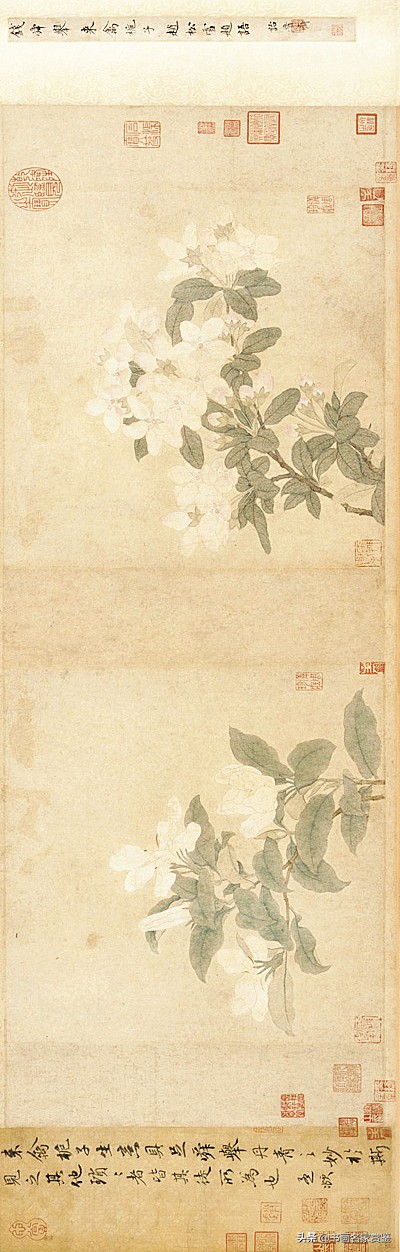 最早推动发扬了在画面上题写诗文，使诗书画合璧，被后世所继承