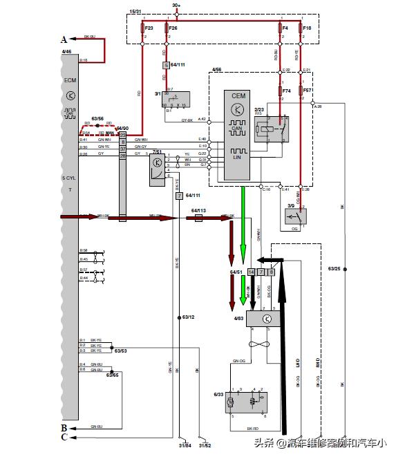 沃尔沃s40无法启动仪表点不亮,沃尔沃s40无法启动马达没反应