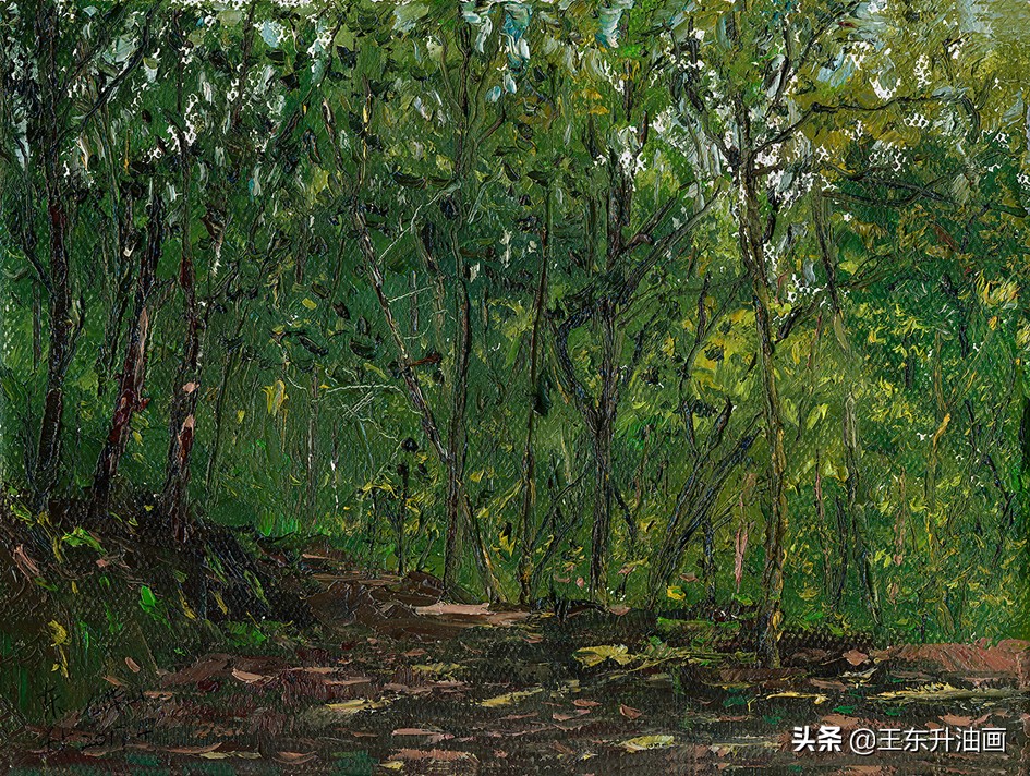 *善美真**的向往与追求——王东升油画作品管窥