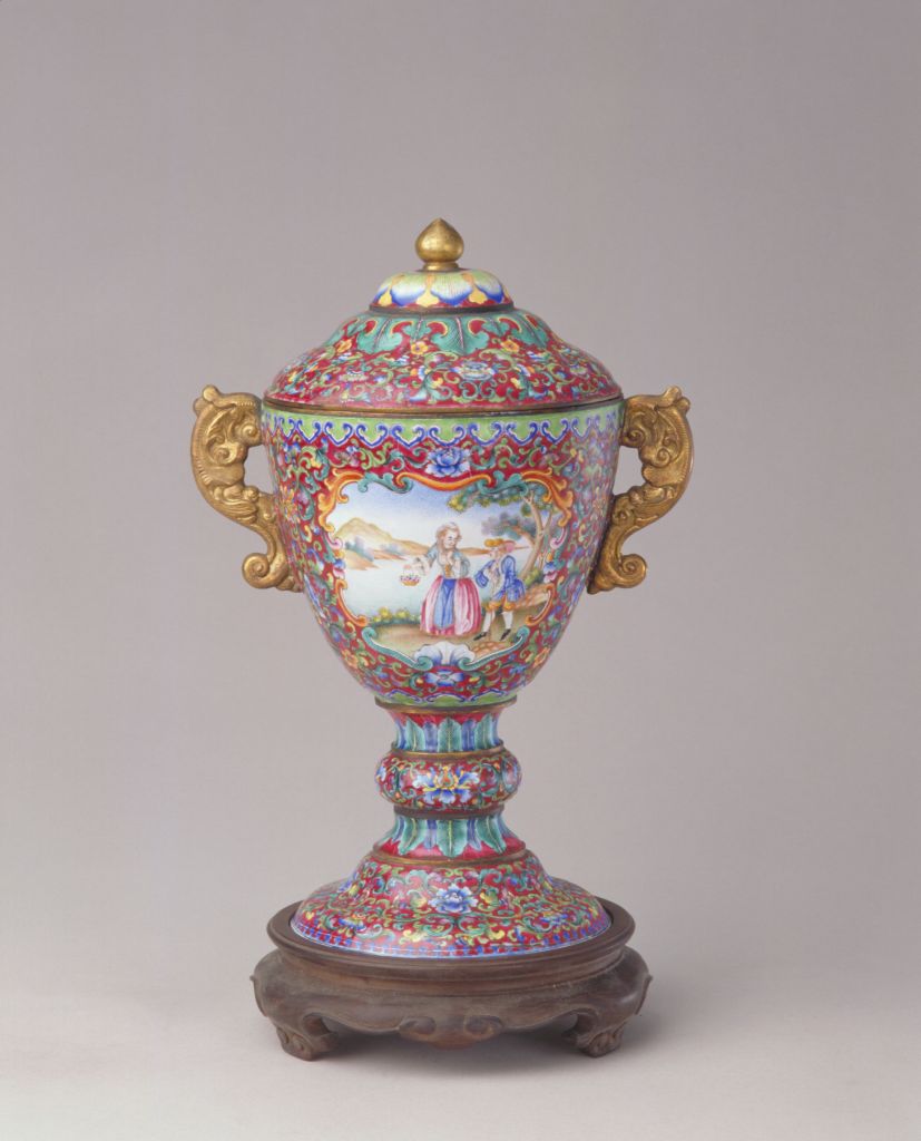 珐琅彩法式复古,珐琅彩惊艳来袭