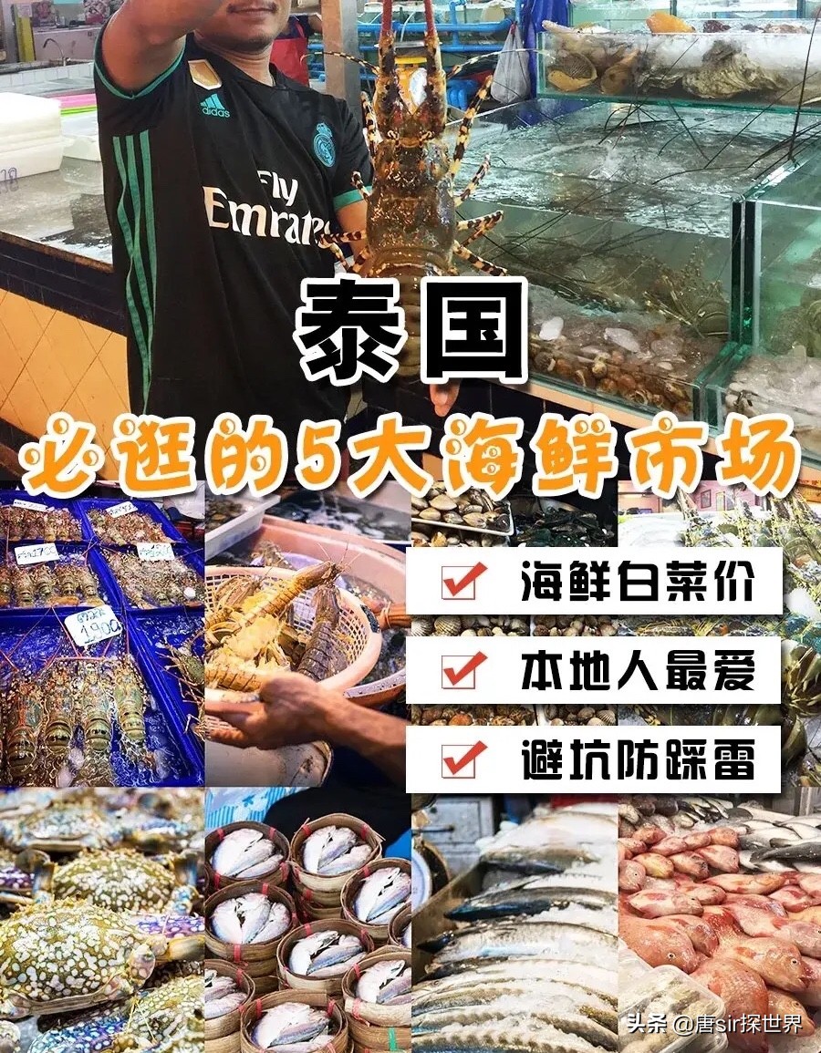 泰国普吉岛吃海鲜哪里最便宜 (芭提雅怎么去蓝波海鲜市场)