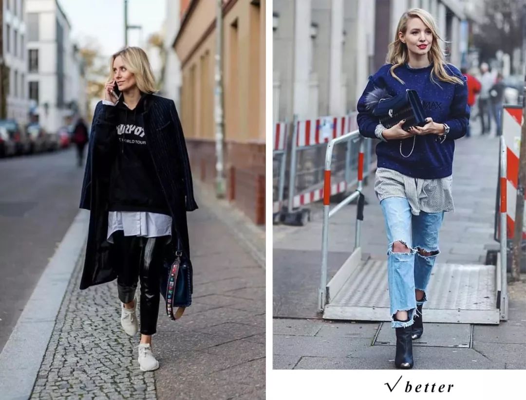 冬季加绒卫衣的王炸穿搭,卫衣秋款2022新款爆款