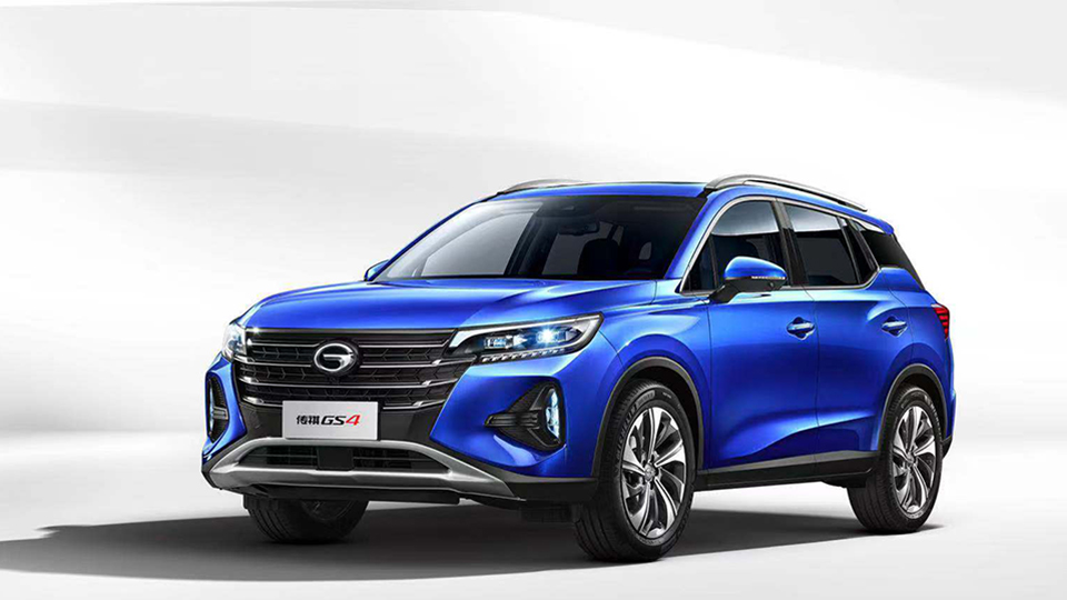 全新广汽传祺gs4实车现身,广汽传祺gs4最新试驾视频