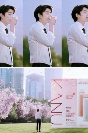 孔刘变身俏皮杯缘子！新广告卖萌又撒娇