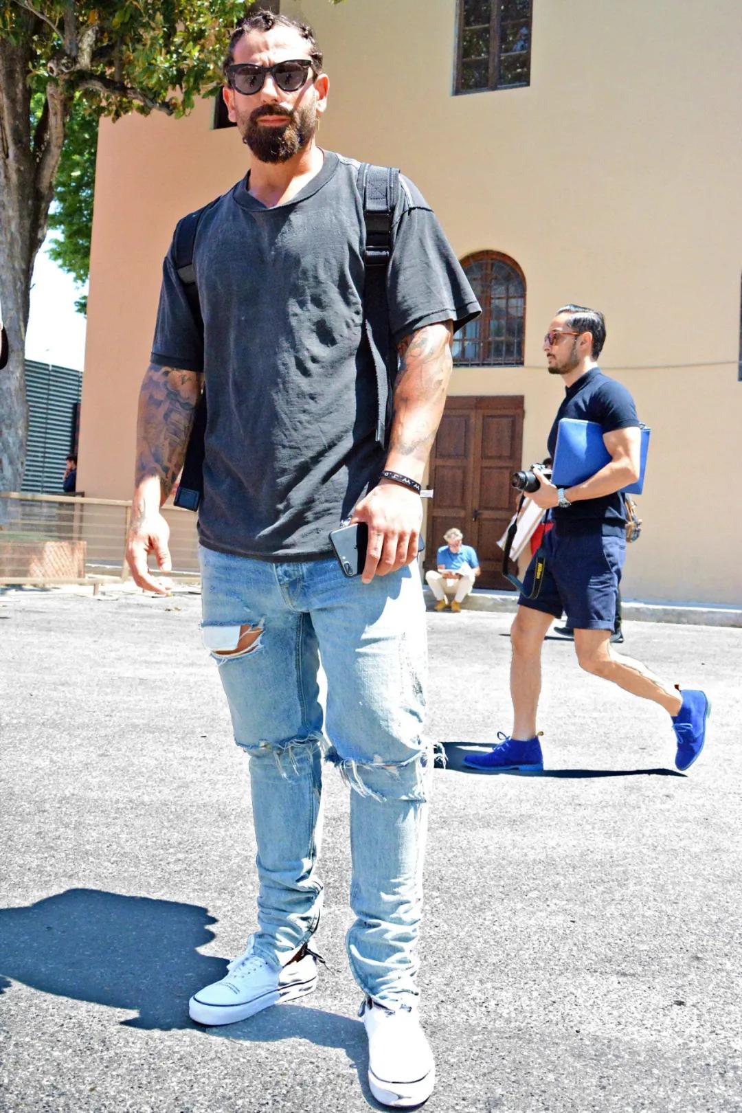 中年胖男人夏天衣服搭配大全,夏天胖的人怎么穿衣服才好看