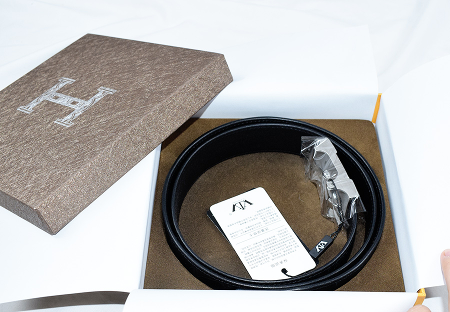 「验货」V.V.Brown鳄鱼皮皮带