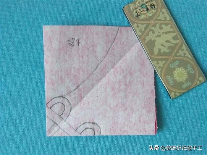 如意结剪纸边框步骤图,剪纸中国结如意结图片大全