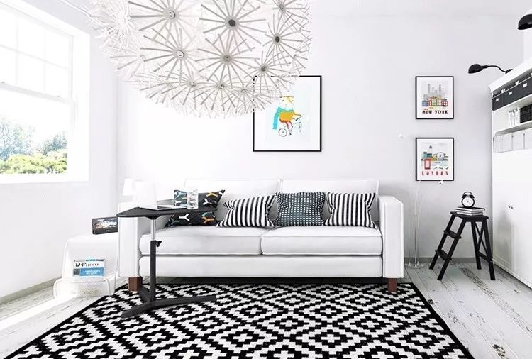 意式极简风地毯搭配,还在纠结地毯该怎么搭配