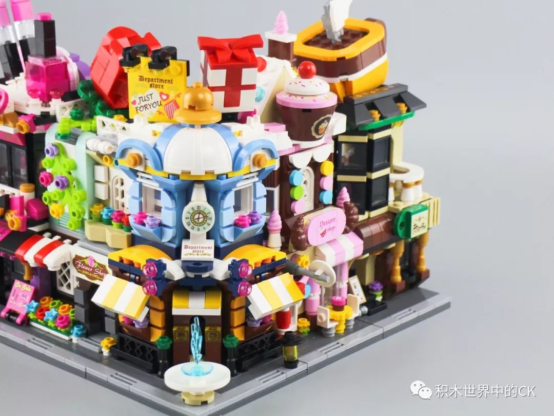 启蒙积木缤纷城市系列七款,启蒙积木街景系列八合一玩具