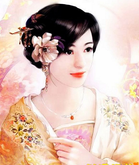 红颜如玉---德珍彩绘经典美女画