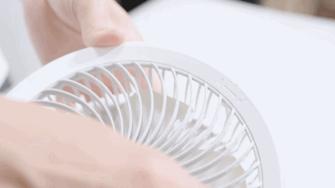 轻薄可壁挂一年四季都可用颜值超高悬浮循环空气扇