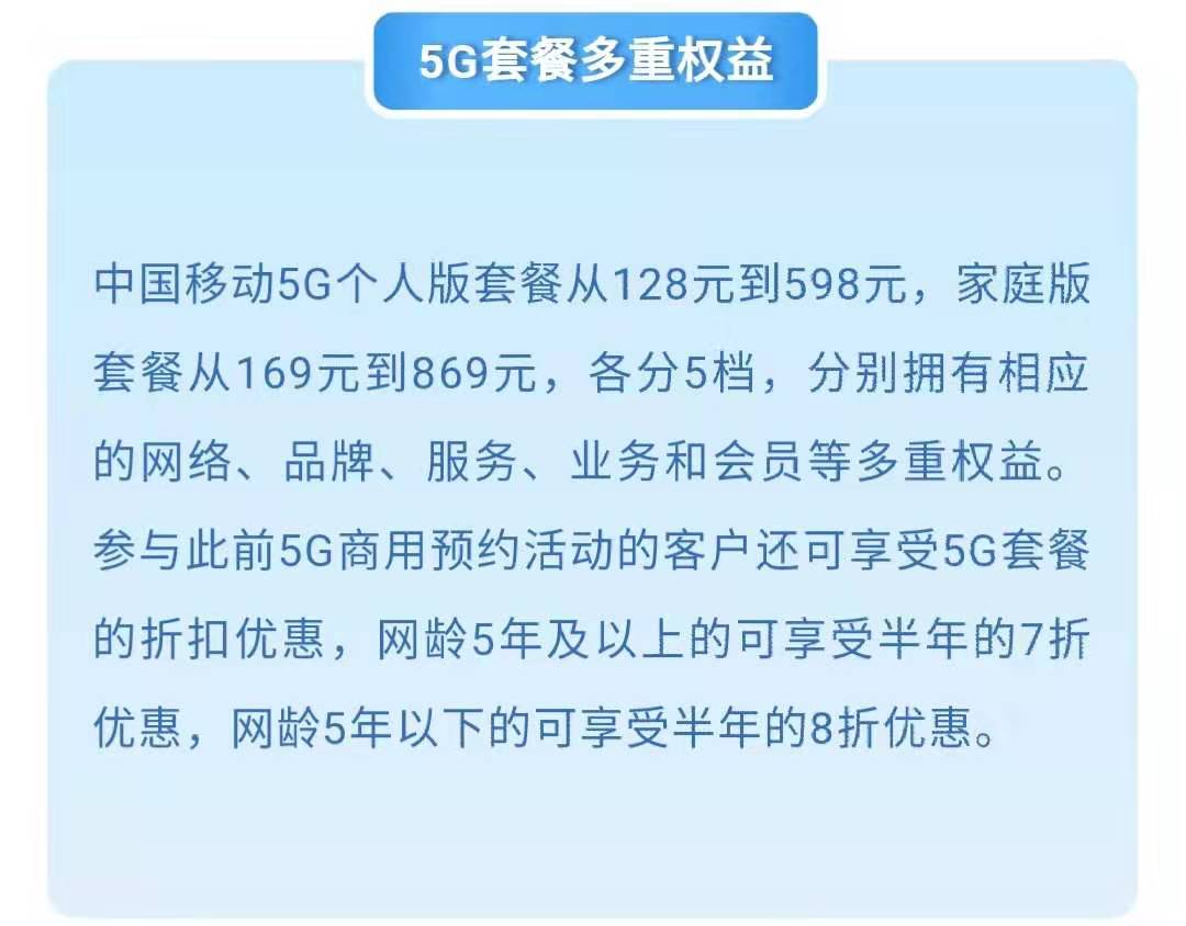 5g套餐起步价128元,最便宜的5g套餐来了