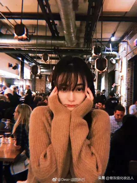 热巴沉迷刘海是真的吗,热巴有刘海与没刘海的对比