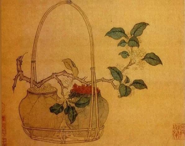 文人插花艺术,宋代四艺之中国传统插花