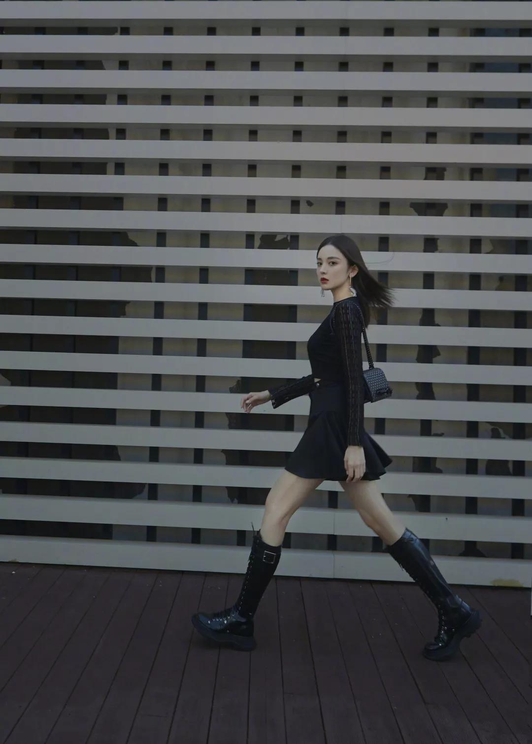 马丁靴搭配夏天显高显瘦,马丁靴显瘦显高平价