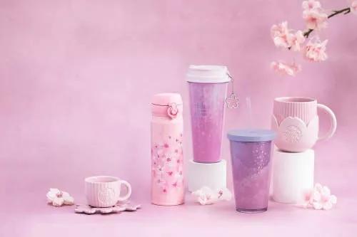 星巴克新品渐变樱花杯,星巴克樱花杯2022哪款会成为爆款