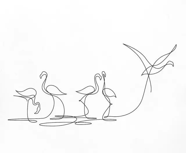 画logo有几种画法,一笔就能画出来logo