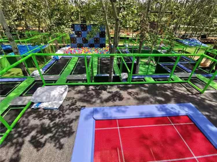 乐仕堡蹦床乐园,北京奥森公园乐仕堡
