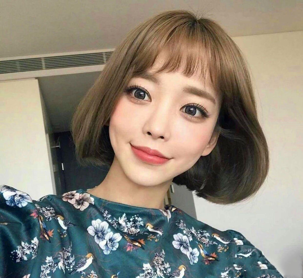 长脸最适合的9款短发女生,45到55岁适合长脸短发发型大全