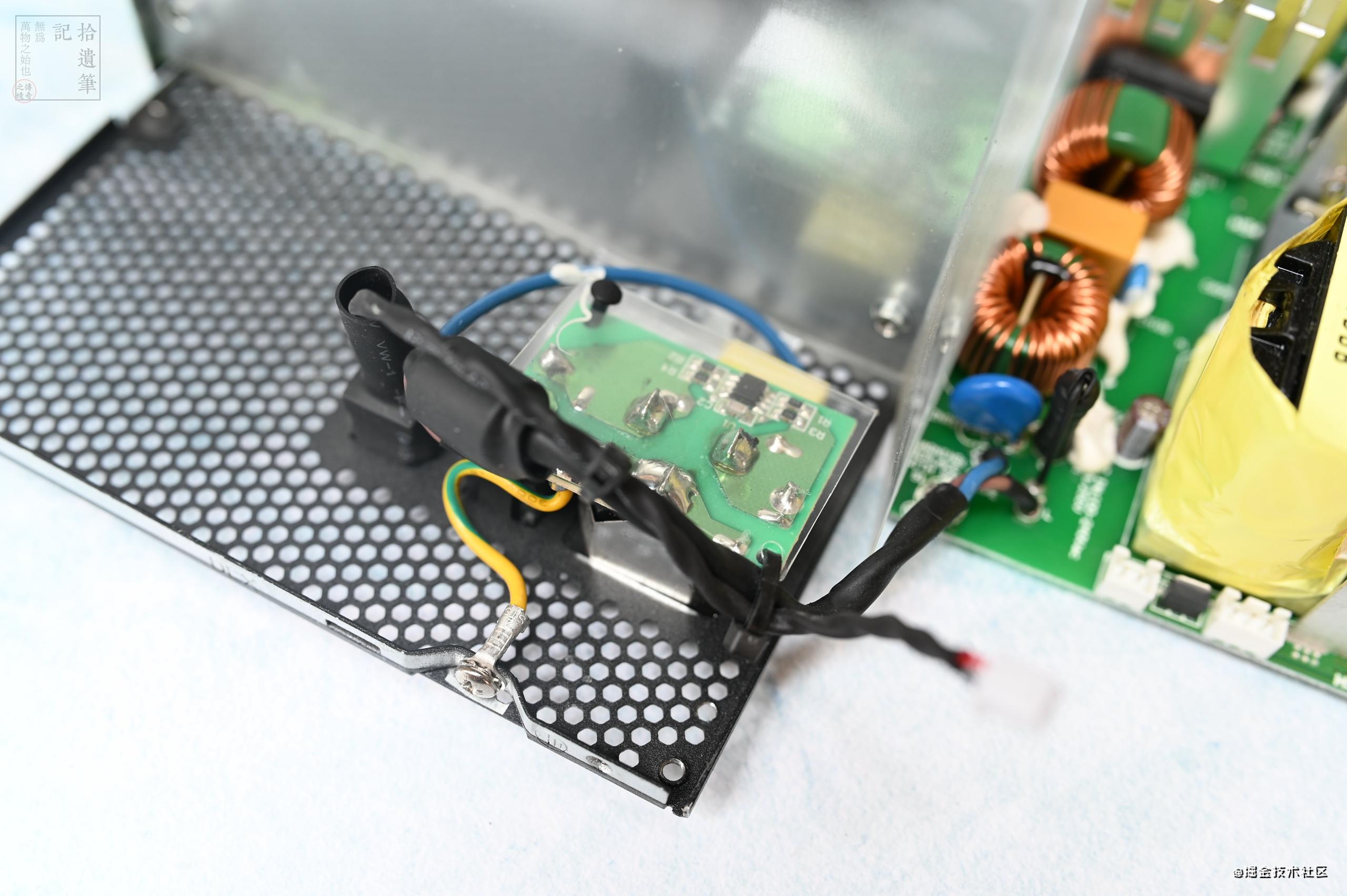 拆解非全模组电源,拆解后最好的电源