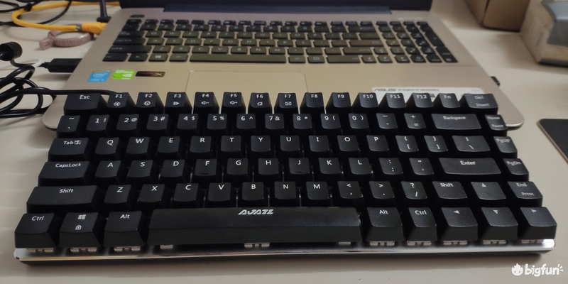 ak33键盘换轴,黑爵机械键盘ak33测评