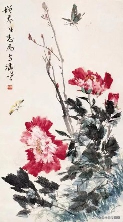 画牡丹如何加色能出层次,画牡丹调色运笔