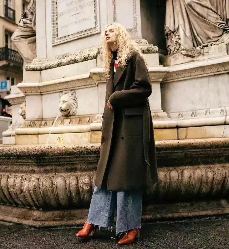 又好看也简单的大衣系法,火到烂大街的大衣时尚的穿搭方法