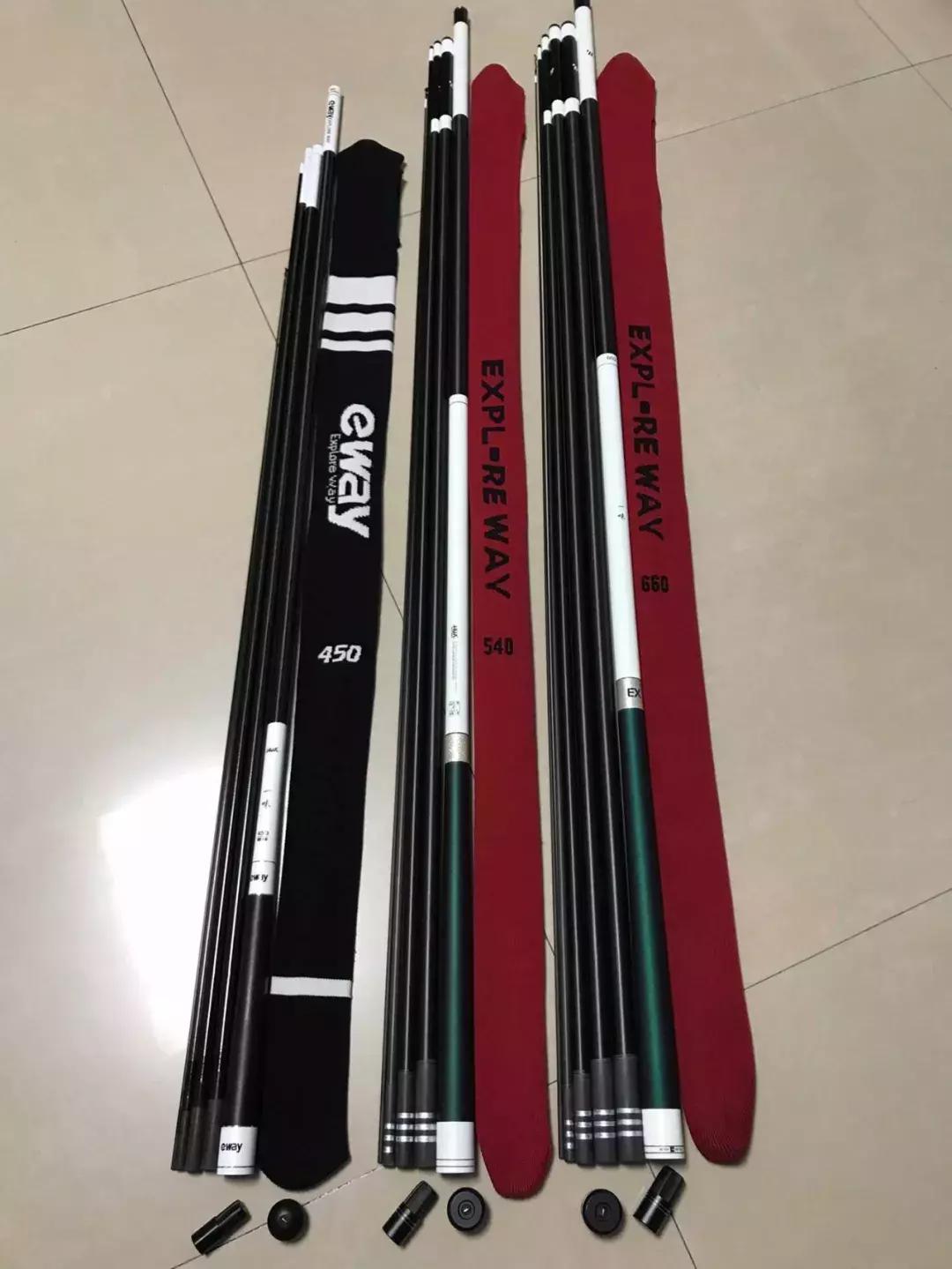 钓鱼人一般必备几根钓竿,钓鱼最重要的两根竿