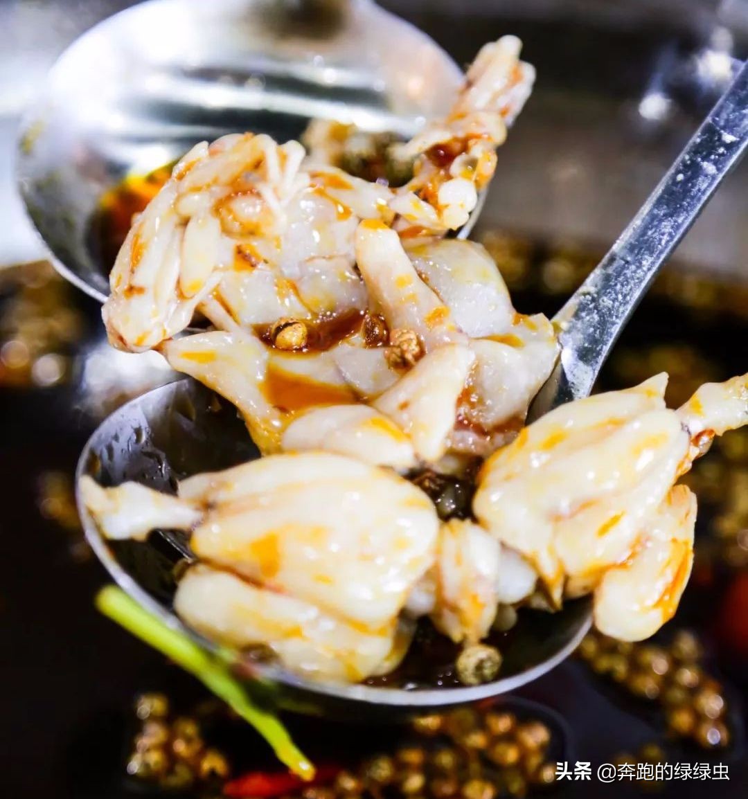 这家重庆美蛙鱼头火锅超燃超过瘾,美蛙鱼头味之绝新街口