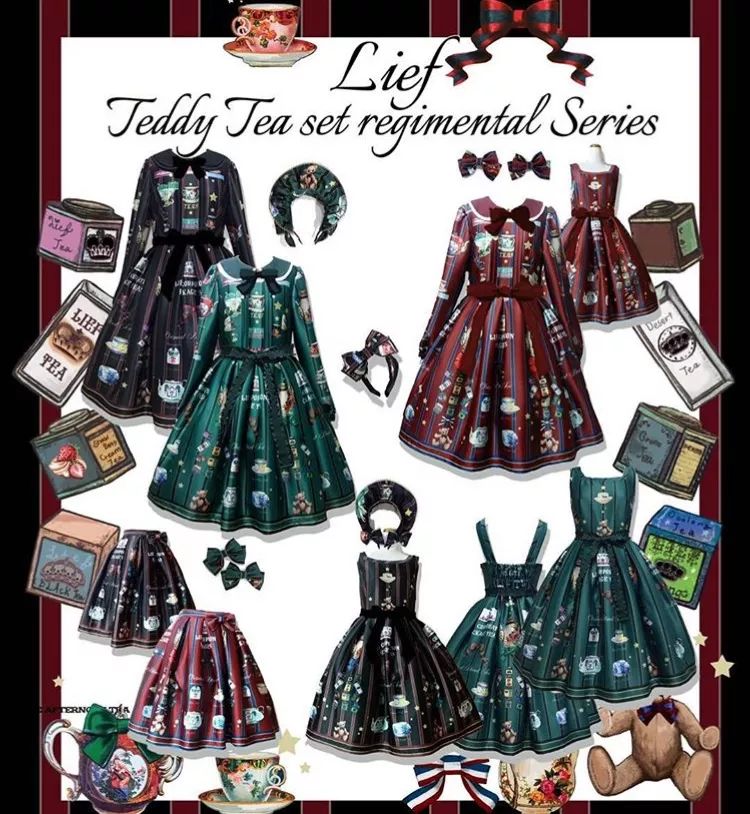 甜美系洛丽塔洋装图片,夏季黑色洛丽塔洋装